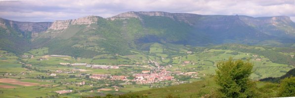 Pan desde la cima.
