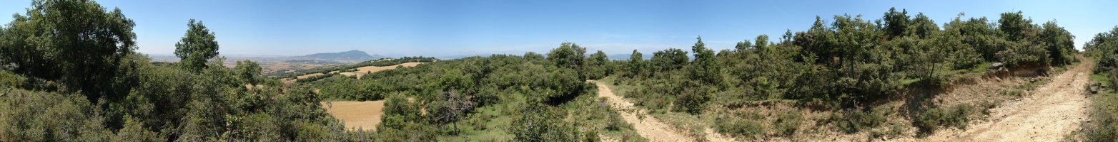 Mendebaldeko bizkarreko 360ko panoramika