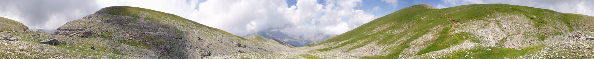 Ekialdeko ertzetik 360ºtako ikuspegia