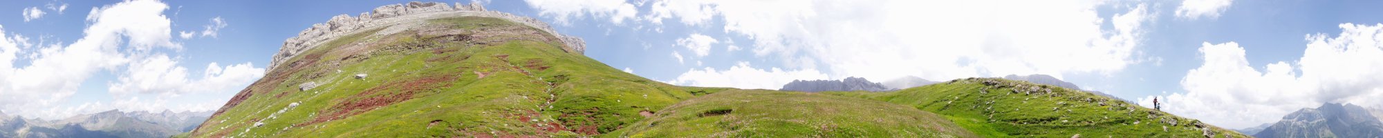 Hego-mendebaldetik 360ºtako ikuspegia