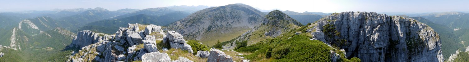 Ezkaurre Txikia, gailurreko panoramika