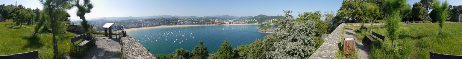 Donostiako badia, Urgulletik