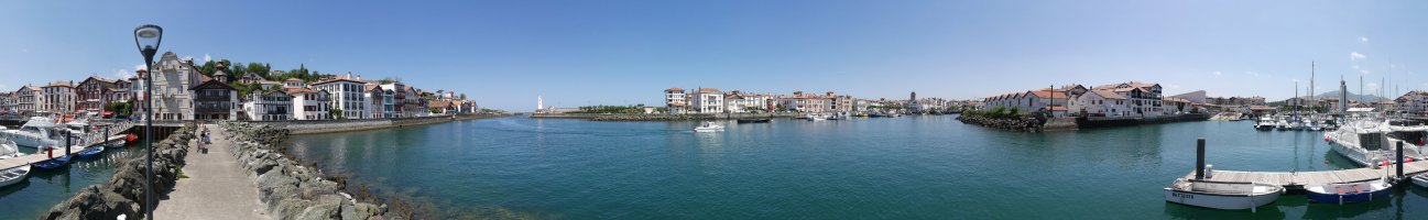 Ziburu, 360ºko panoramika kirol-portuaren inguruetatik