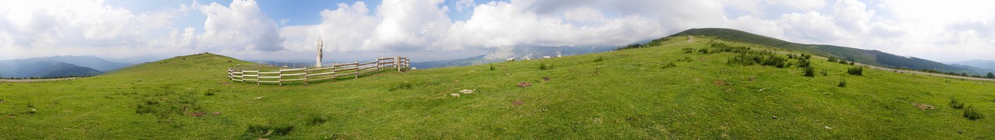 Kurtzegan zutarritik gertu 360ºtako ikuspegia