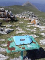 Ganboa txiki tontorra (1377m),  Txindoki barrenean