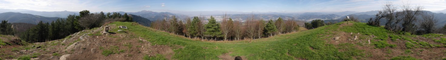 Tontorretik 360ºtako ikuspegia