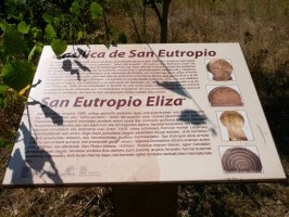 San Eutropio (hondakinak), Gares