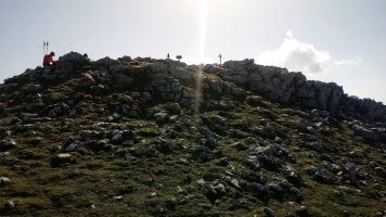 Aldaon (1409m) tontorra eta postontzia