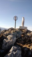 Leungane (1008m) postontzia eta erpin geodesikoa