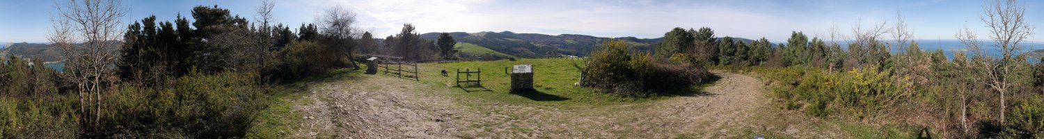 Tontorretik 360ºtako ikuspegia