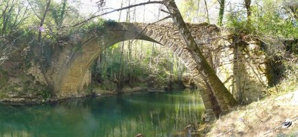 Zubi zaharra, Ega ibaiaren gainean