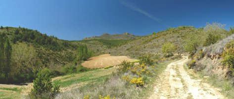 Induraingo bidea, Mosquera sakanean gora