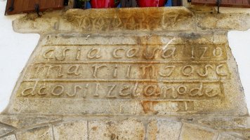Etxeberria etxeko epigrafia, Olano-Ultzama