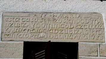 Zurgiñena etxeko epigrafia, Untzu-Txulapain