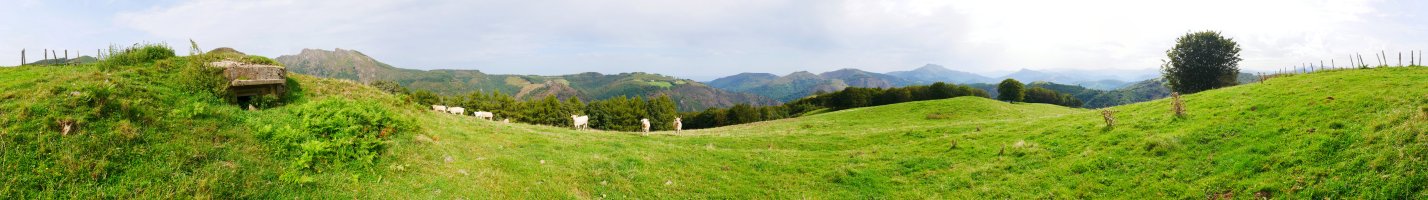 Berreuko Gaina, Ekialdeko bizkarretik