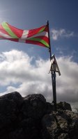 Zabalaitz (1263m) postontzia eta Ikurrina