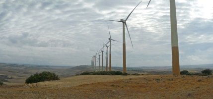 Moncayueloko parte eolikoa