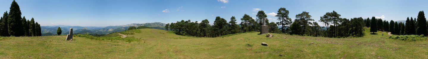 Tontorretik 360ºtako ikuspegia