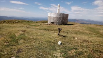 Ortzanzurieta (1567m) erpin geodesikoa