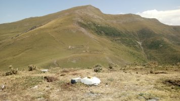 Orhi (2017m) Muxumurru tontorretik (1628m)