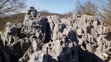 Gazteluaitz-Minatxuri (779m) tontorreko haitzartea