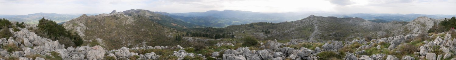 Tontorretik 360ºtako ikuspegia