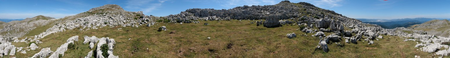 Bi tontorren arteko panoramika, Pardarri