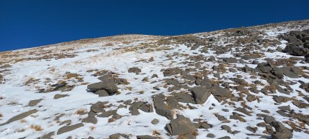 Telera (2764m) azken metroak
