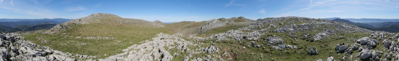 Malkorri eta Uarrain arteko paisaia