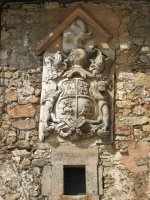 Armarria etxe baten atarian, Lapoblación