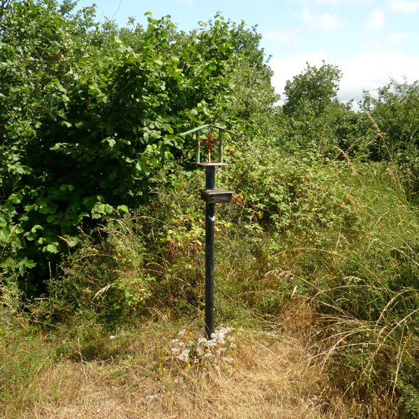 Iruñeko Donibane Mendi Taldeak jarritako buzoia