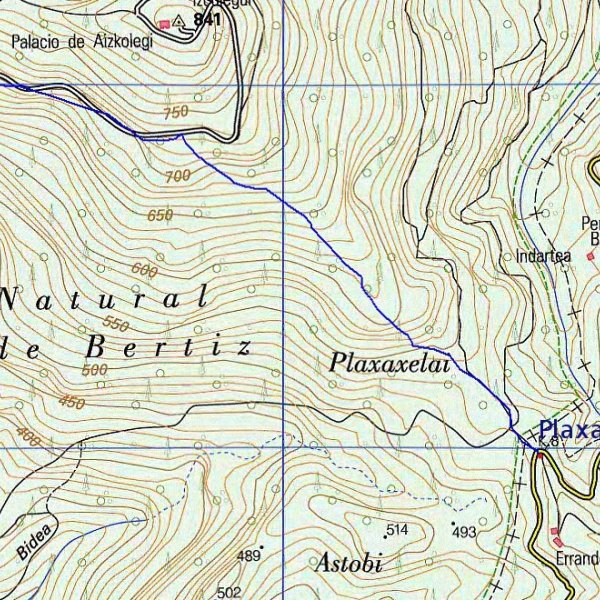 MAPA: Ezkirin-Añolatz Plaxaxelaiko lepotik
