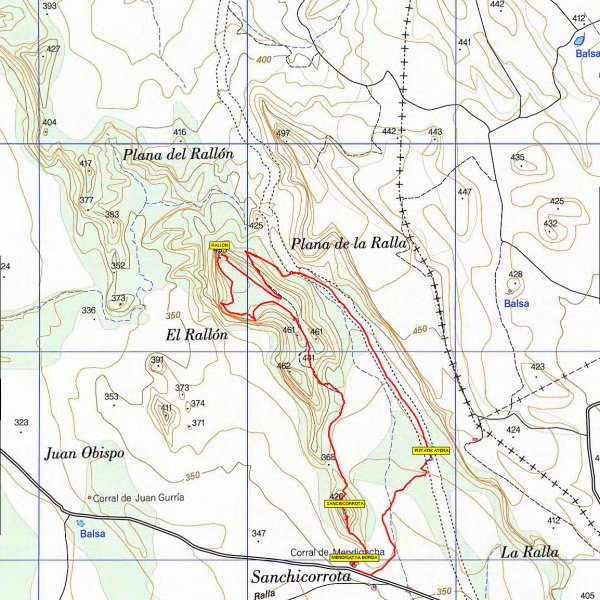MAPA: Sanchicorrota eta Rallon