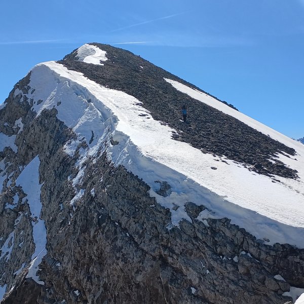 Gamueta (2329m) gandorreko azken zatia
