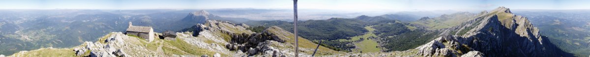 Tontorretik 360ºtako ikuspegia