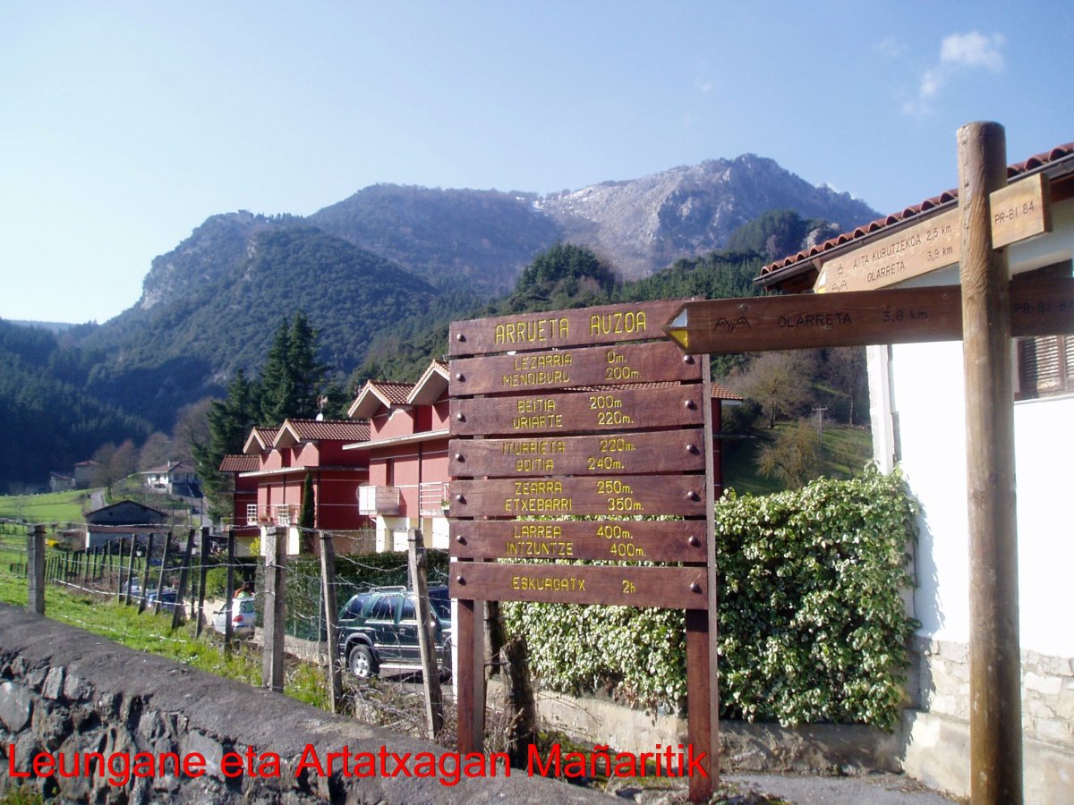 Leungane eta Artatxagan Mañaritik