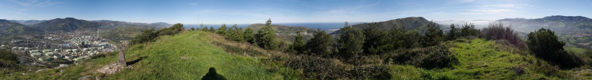 Tontorretik 360ºtako ikuspegia