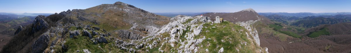 360ºko panoramika tontorraren aldamenetik