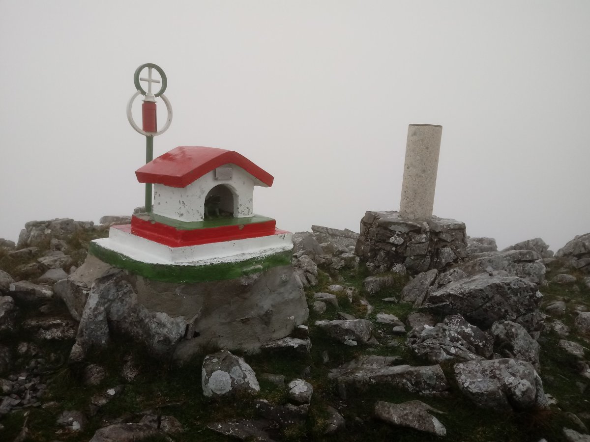 Artzanburu (1365m) tontorra