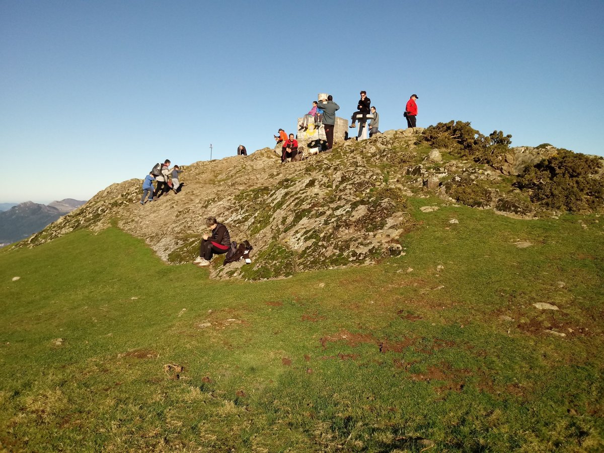 Kalamua (771m) tontorra jendez lepo