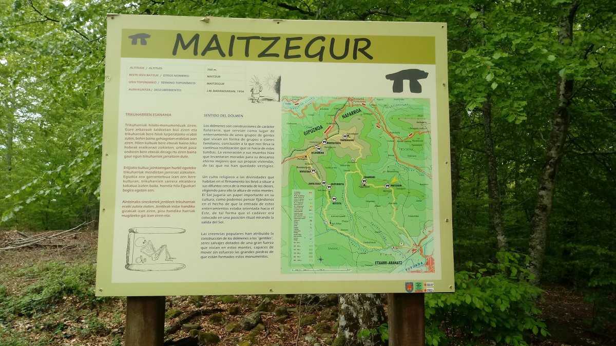 Maitzegur trikuharria, panela