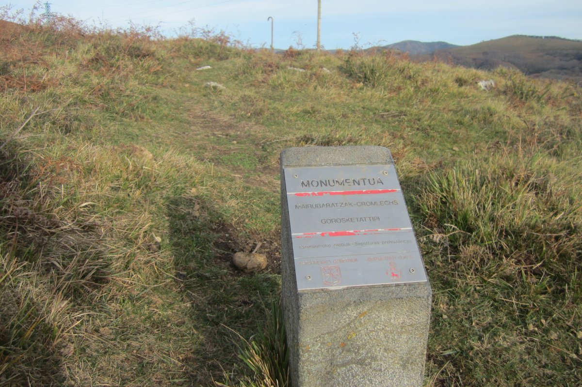Cromlech Gorosketattipi nº 1 (Noviembre 2018)