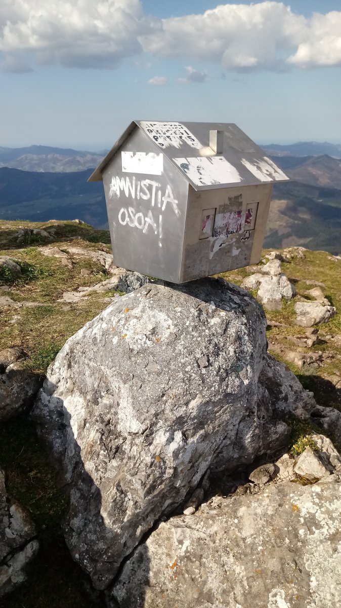 Udalaitz (1120m) postontzia