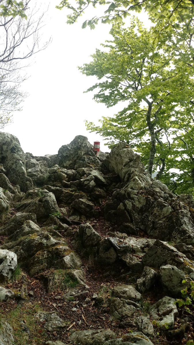 Ipizte-Hiruatxeta (1055m) tontorra