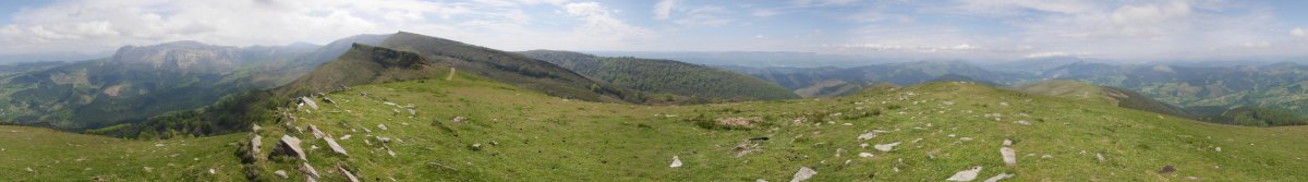 Tontorretik 360ºtako ikuspegia