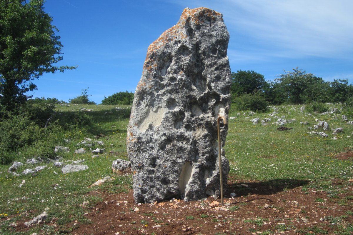 Menhir Mendiluze (Junio 2019)