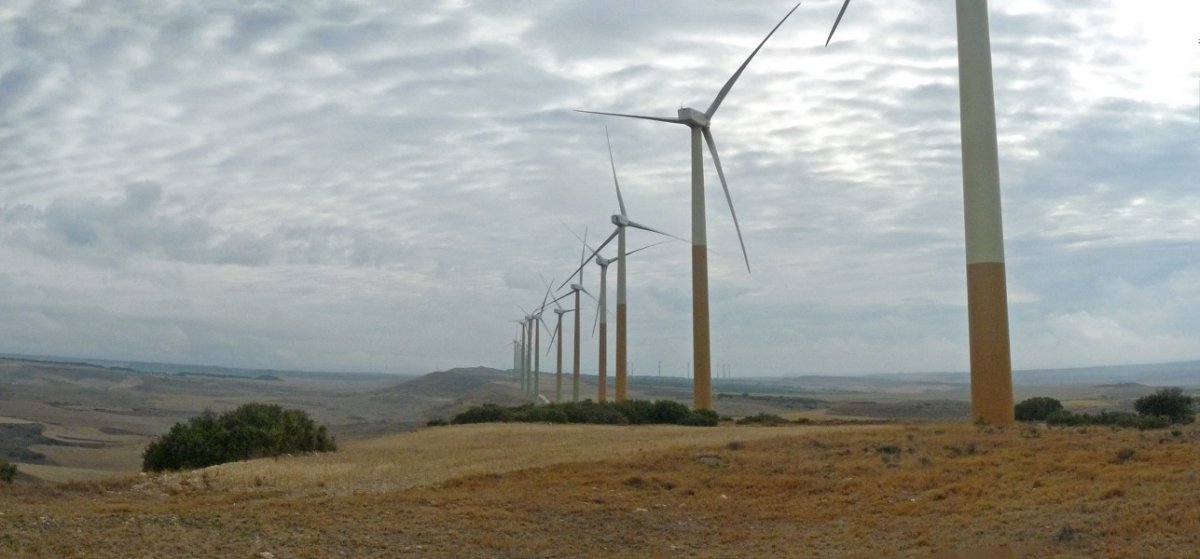 Moncayueloko parte eolikoa