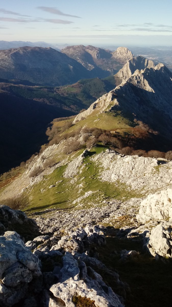 Larrano aldeko gandorra Kurutzetatik (1214m)