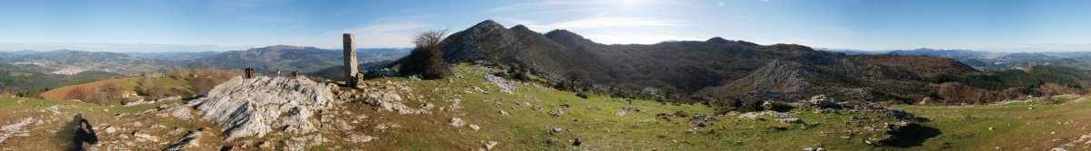 Tontorretik 360ºtako ikuspegia