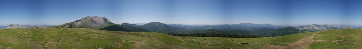 Tontorretik 360ºtako ikuspegia